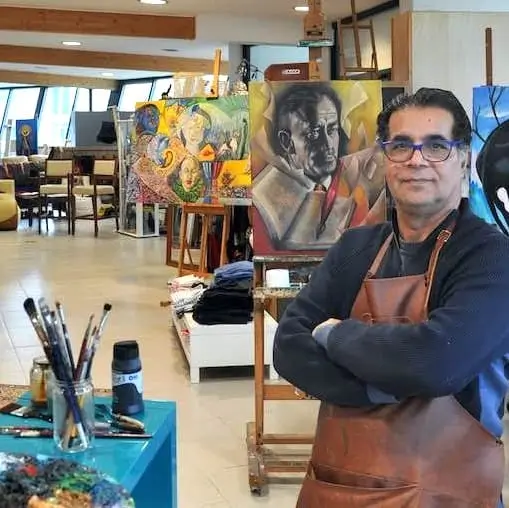 ons-huis-almere-majeed-saeeyan schilderlessen in almere